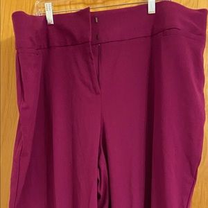 TORRID Pink trouser pants, 3X/22-24